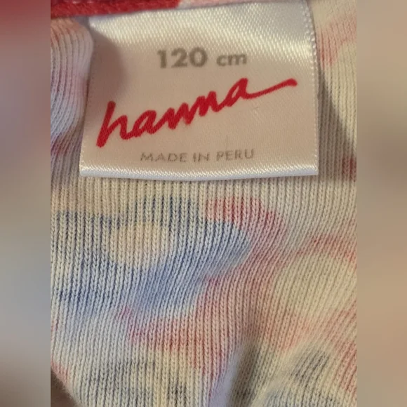 Hanna Adersson Girls  Dress Girls 6/7 100% Cotton Floral - Picture 3 of 4